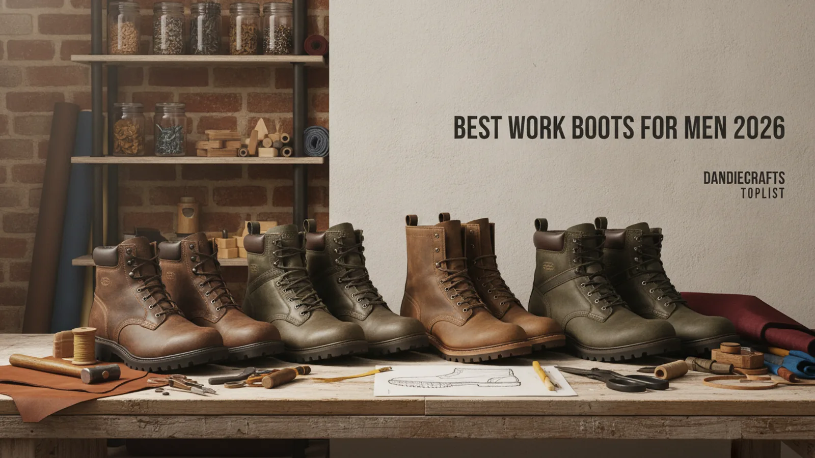 Best Work Boots For Men 2026 cover image